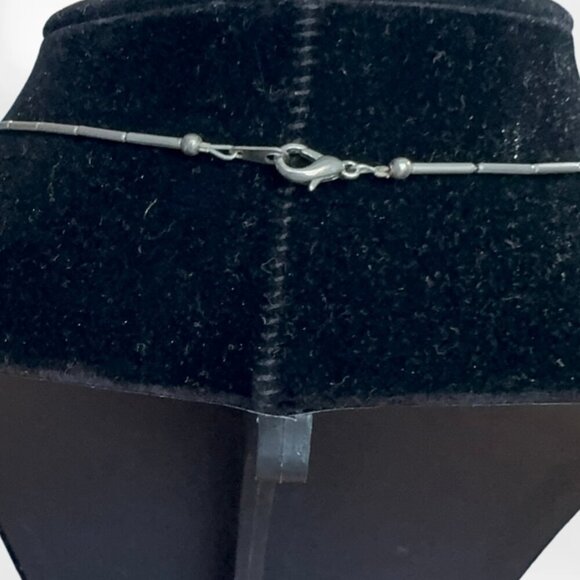 Turquoise Chip Bead Necklace | Layered Native Boho Tribal Jewelry | Statement Pe - Picture 4 of 5